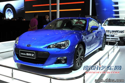 斯巴鲁BRZ今日上市 预计售价30万元左右