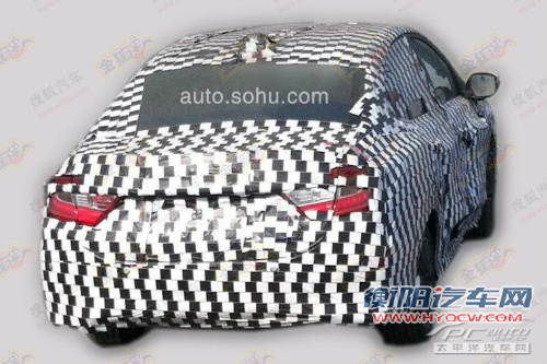 广本Concept C量产谍照