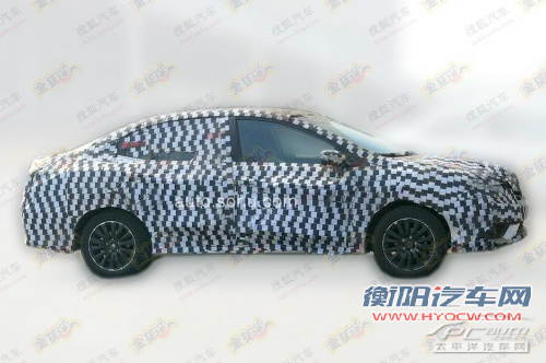 广本Concept C量产谍照