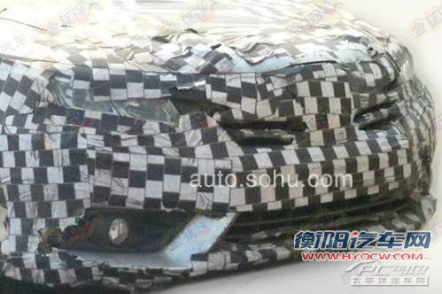 广本Concept C量产谍照