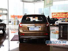 吉利英伦  英伦SX7 2.0L MT 车辆正后方尾部视角