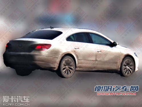 10月或将上市 新款大众CC 3.0L V6谍照