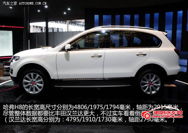 哈弗长城汽车哈弗H82013款 基本型