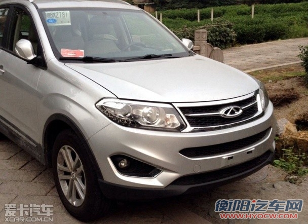 奇瑞瑞虎5实车谍照曝光