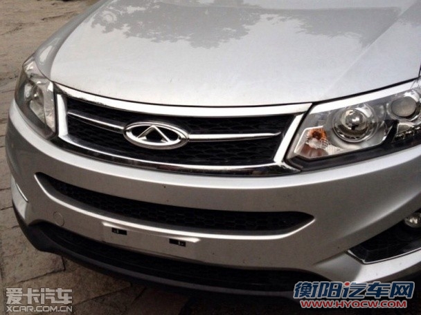 奇瑞瑞虎5实车谍照曝光