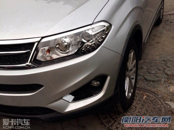 奇瑞瑞虎5实车谍照曝光
