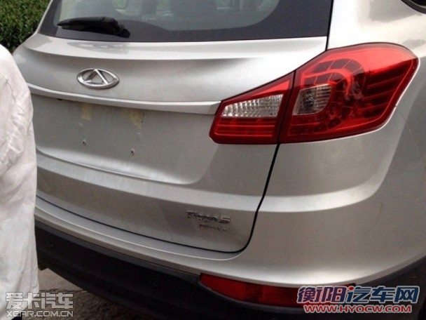 奇瑞瑞虎5实车谍照曝光