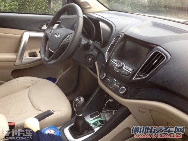 奇瑞瑞虎5实车谍照曝光