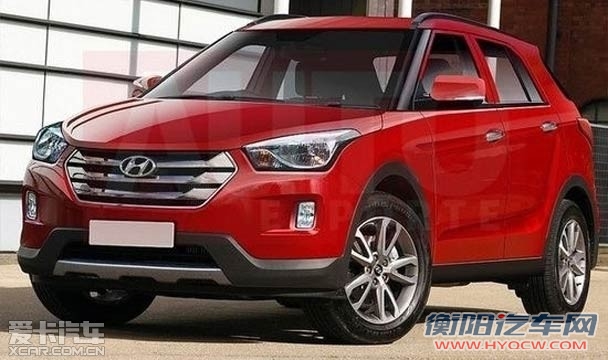 现代ix25 效果图 现代ix25 效果图