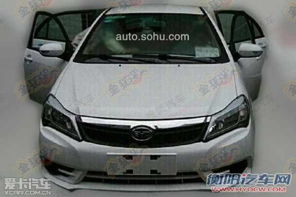 改款F3无伪谍照