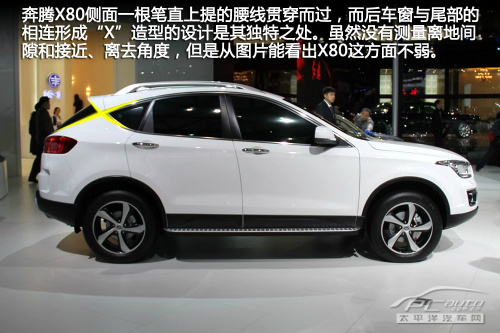 一汽奔腾X80实拍解析