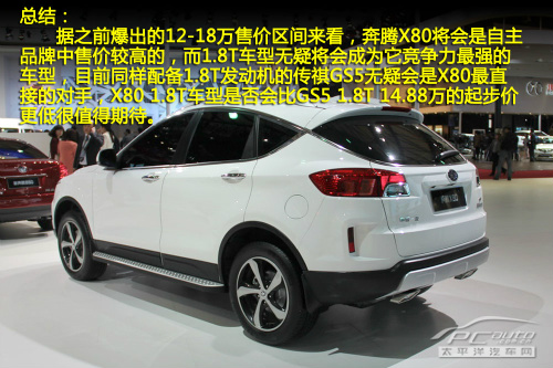 一汽奔腾X80实拍解析