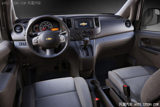 雪佛兰版NV200曝光 最早将明年秋季上市