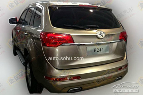 曝江淮全新中型SUV 具备奔驰/宝马神韵