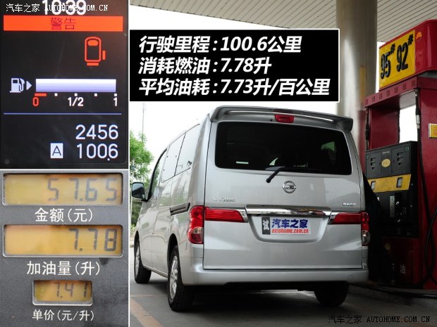 日产郑州日产日产NV2002013款 1.6L 尊贵型 国V