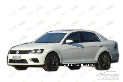 一汽大众宝来运动版谍照