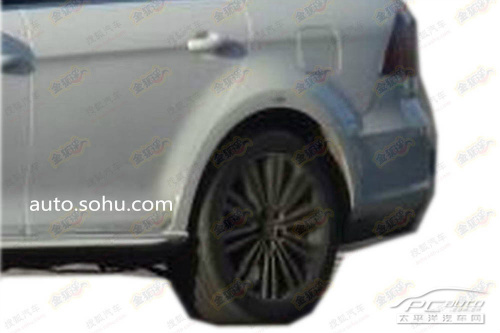 一汽大众宝来运动版谍照