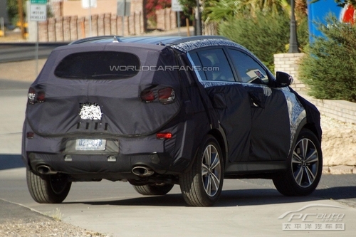 改款起亚智跑实车曝光 或明年年中上市