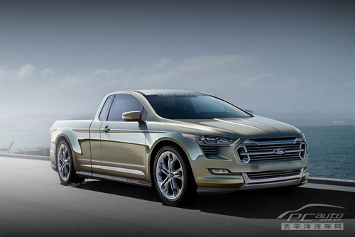 福特紧凑级皮卡假想图