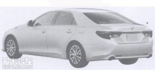新款丰田锐志申报图