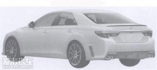 新款丰田锐志申报图