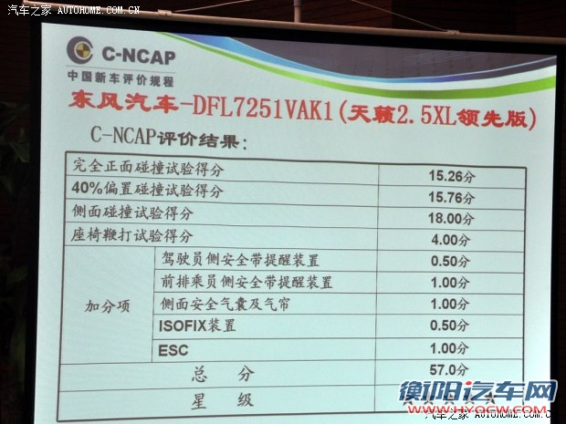日产东风日产天籁2013款 2.5L XL领先版