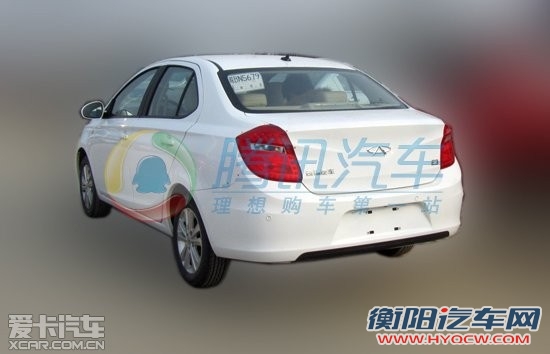 奇瑞E3路试谍照曝光