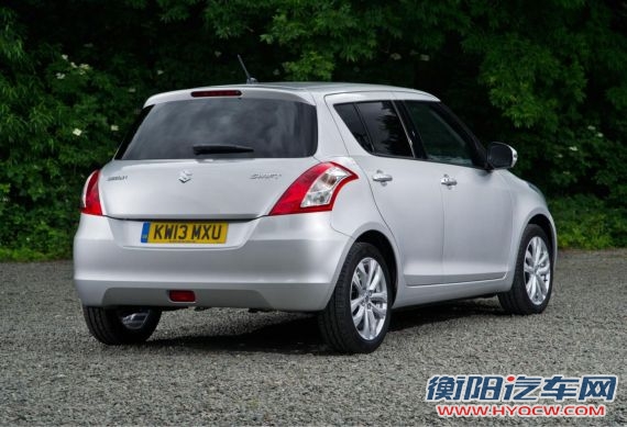 改款铃木雨燕正式发布