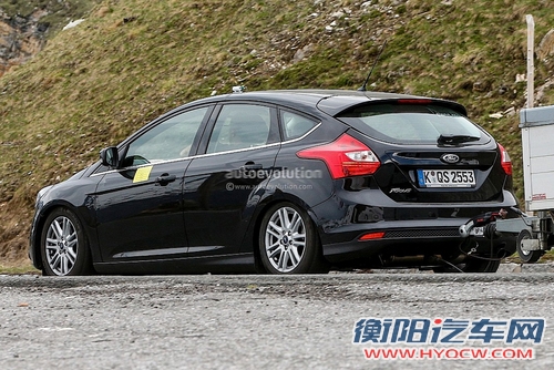 新款福克斯实车曝光 采用马斯顿马丁前脸