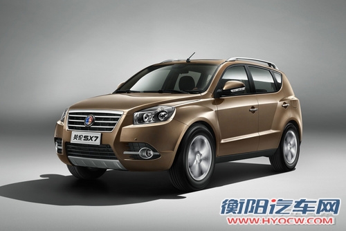 吉利英伦SX7增三款2.0L车型 10.38万起