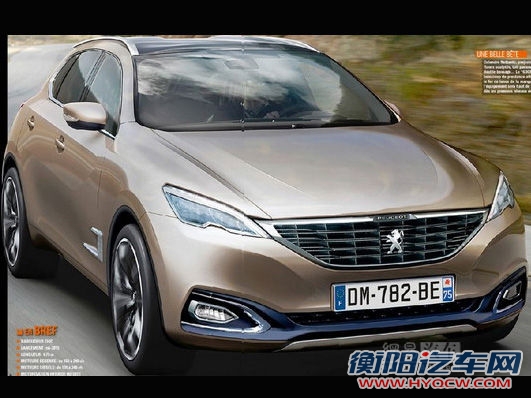 标致全新SUV 6008曝光 或明年亮相