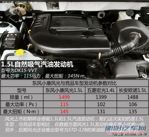 东风小康东风渝安风光2013款 1.5L基本型