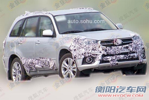 奇瑞瑞虎3路试实车曝光 将取代瑞虎车型