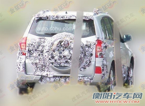 奇瑞瑞虎3路试实车曝光 将取代瑞虎车型