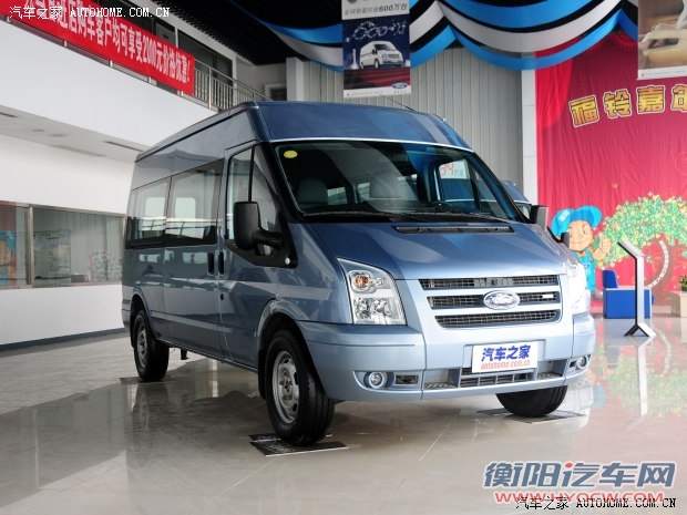 福特江铃汽车新世代全顺2009款 2.4T柴油多功能型长轴中顶Duratorq