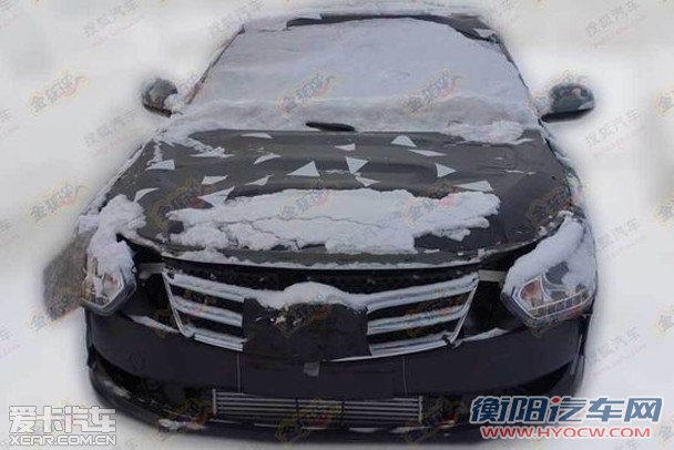 传祺GA6谍照