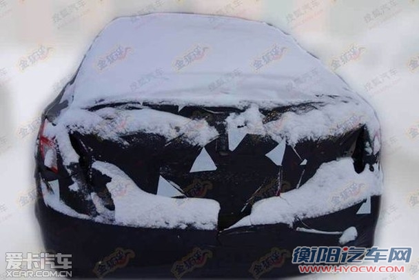 传祺GA6谍照