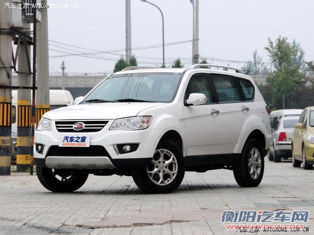 陆风陆风汽车陆风X82012款 探索版 2.4L 汽油4X4超豪华型