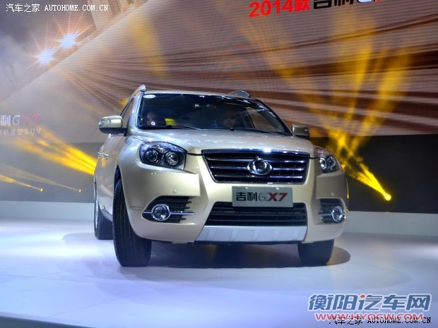 吉利全球鹰吉利汽车吉利GX72014款 2.4L 自动尊贵型