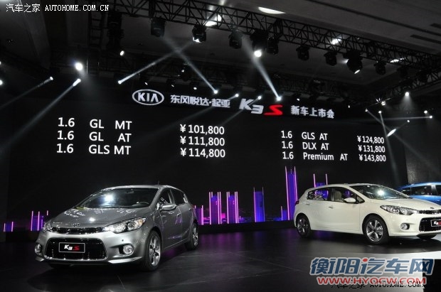 起亚东风悦达起亚起亚K3S2014款 1.6L 自动Premium