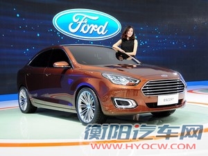 福特福特(进口)Escort(海外)2013款 Concept