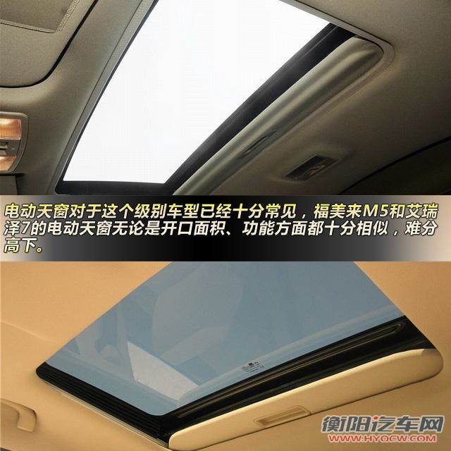 福美来M5对比艾瑞泽7 综合素质媲美合资