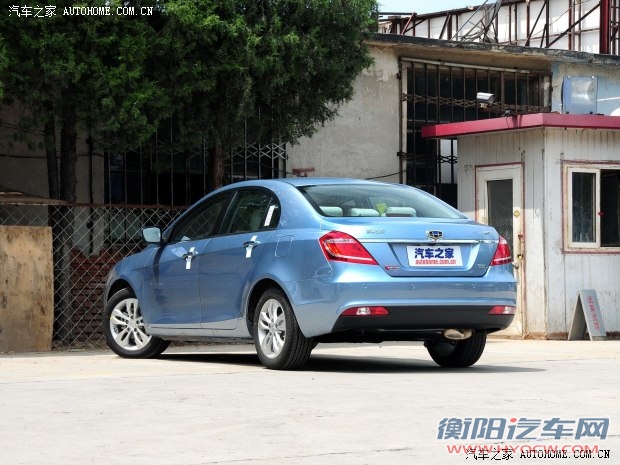 吉利汽车 帝豪 2014款 三厢 1.3T CVT尊贵型