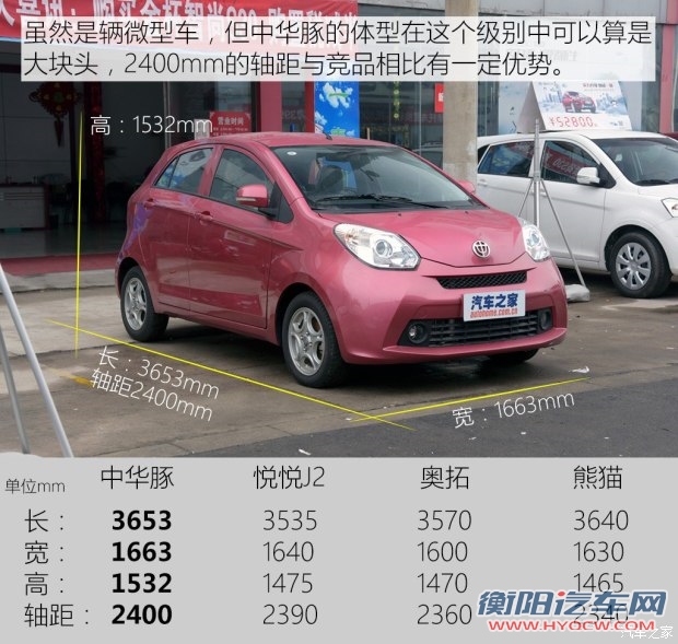华晨中华 中华豚 2015款 1.3L 手动驭动版
