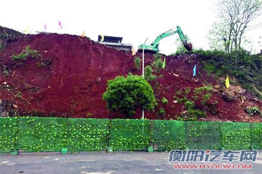 衡阳市红湘南路连接衡州大道匝道开工