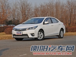 一汽丰田 卡罗拉 2014款 1.6L 手动GL-i