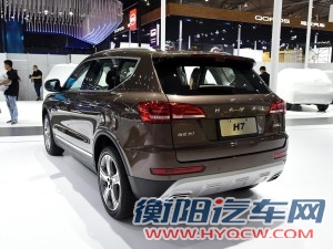长城汽车 哈弗H7 2017款 红标 基本款