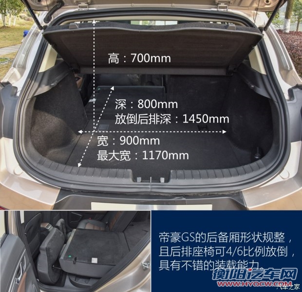 吉利汽车 帝豪GS 2016款 基本型