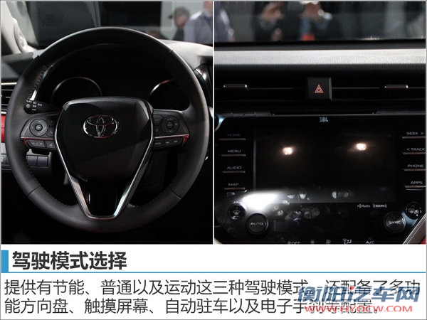 搭载2.5L发动机 丰田全新一代凯美瑞发布-图1